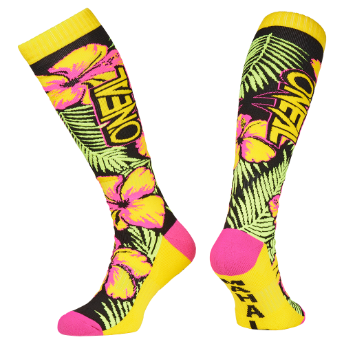 O'NEAL PRO MX ISLAND sokken Roze/Groen/Geel