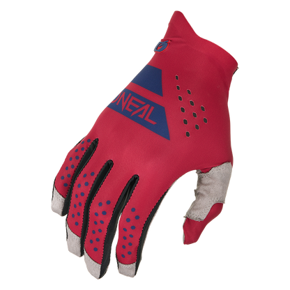 Handschoenen O'NEAL PIN IT SLIP ON Rood/Blauw
