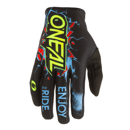 Handschoenen O'NEAL MATRIX VILLAIN Junior Zwart
