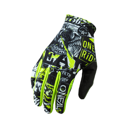 Handschoenen O'NEAL MATRIX ATTACK Zwart/Geel