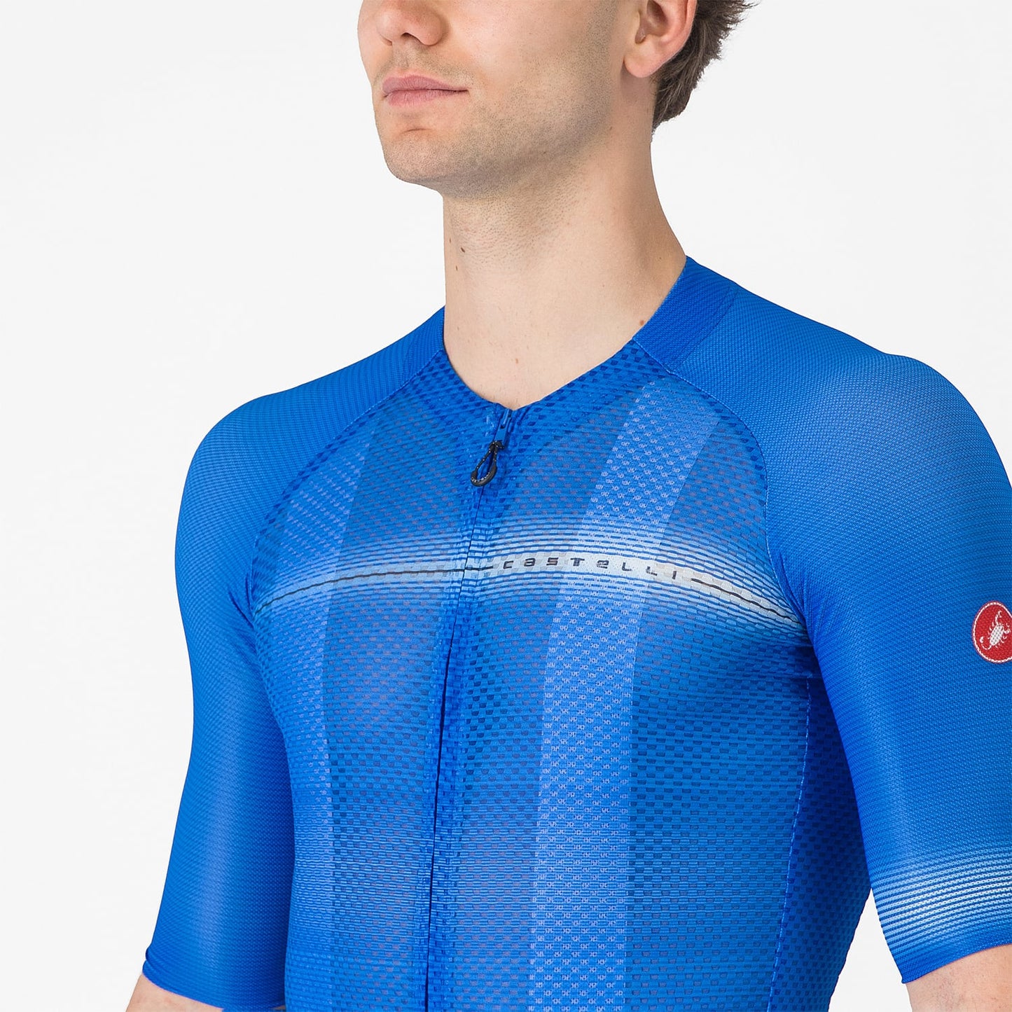 CASTELLI CLIMBER'S A/C Korte Mouw Jersey Blauw