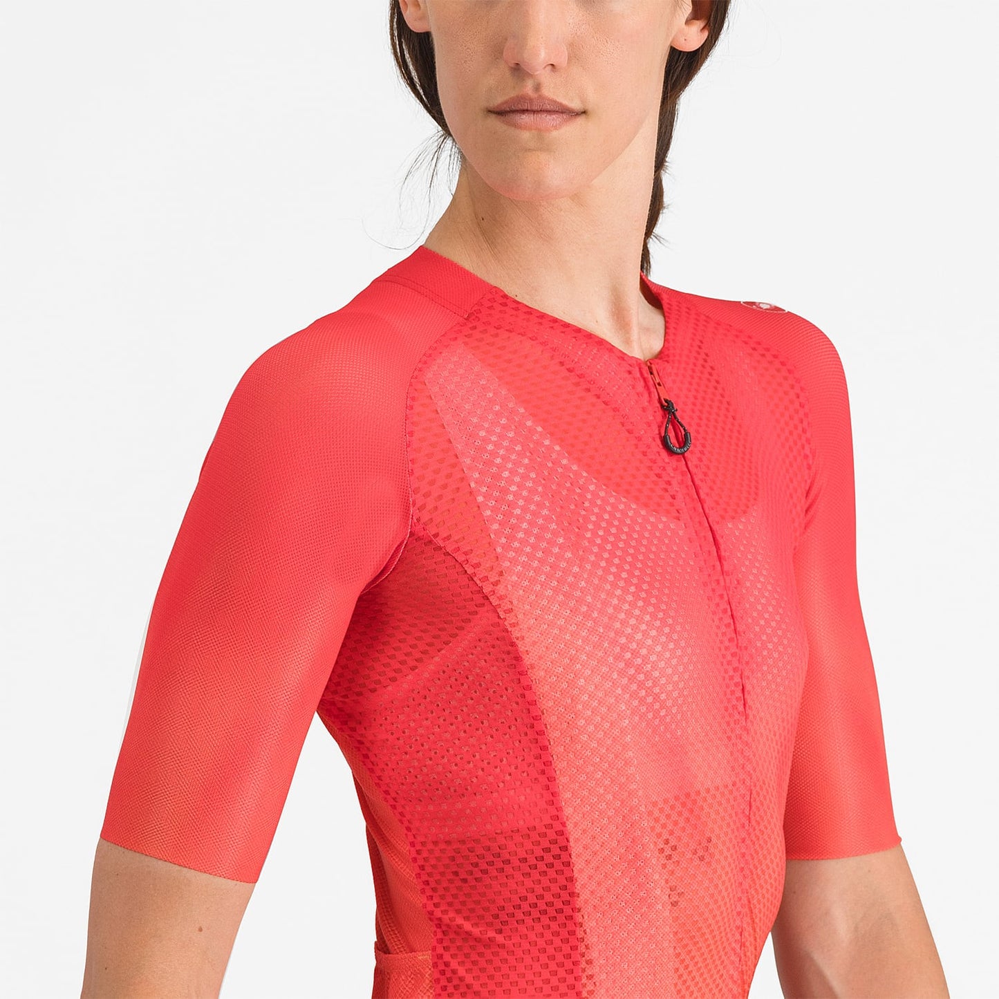 Maillot CASTELLI CLIMBER'S A/C Femme Manches Courtes Hibiscus