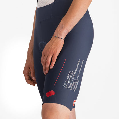 Korte Tuigbroek CASTELLI ESPRESSO R--A/D Blauw