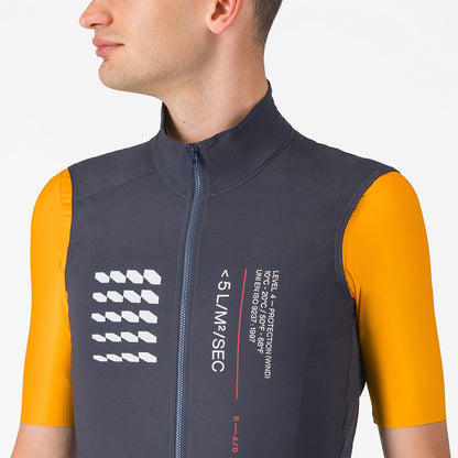 Mouwloos vest ESPRESSO R--A/D Blauw