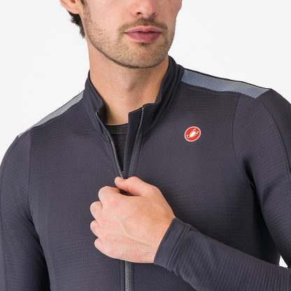 Maillot CASTELLI PURO 4 Manches Longues Dark Gray