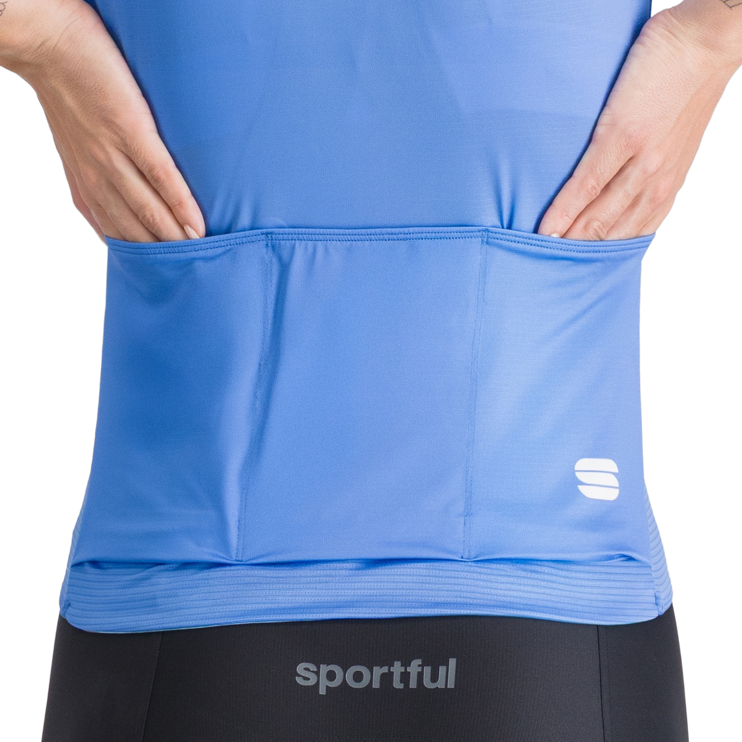 Maillot SPORTFUL SUPERNOVA Manches Courtes Femme Bleu