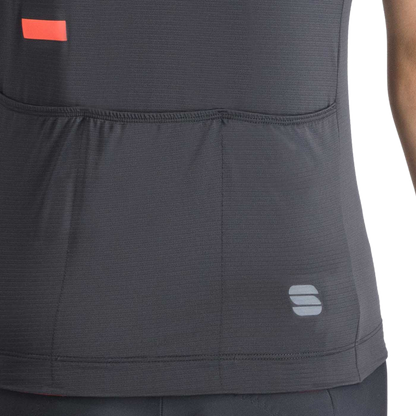 SPORTFUL CLASSIC Damesshirt Korte Mouwen Zwart
