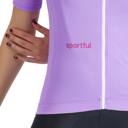 Shirt SPORTFUL CLASSIC Korte Mouwen Dames Paars