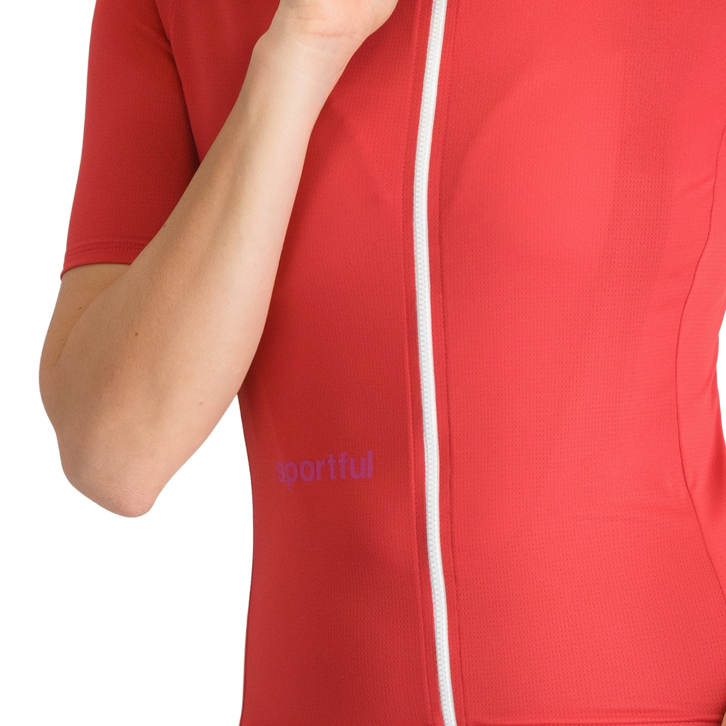 Dames SPORTFUL CLASSIC Korte Mouw Jersey Rood