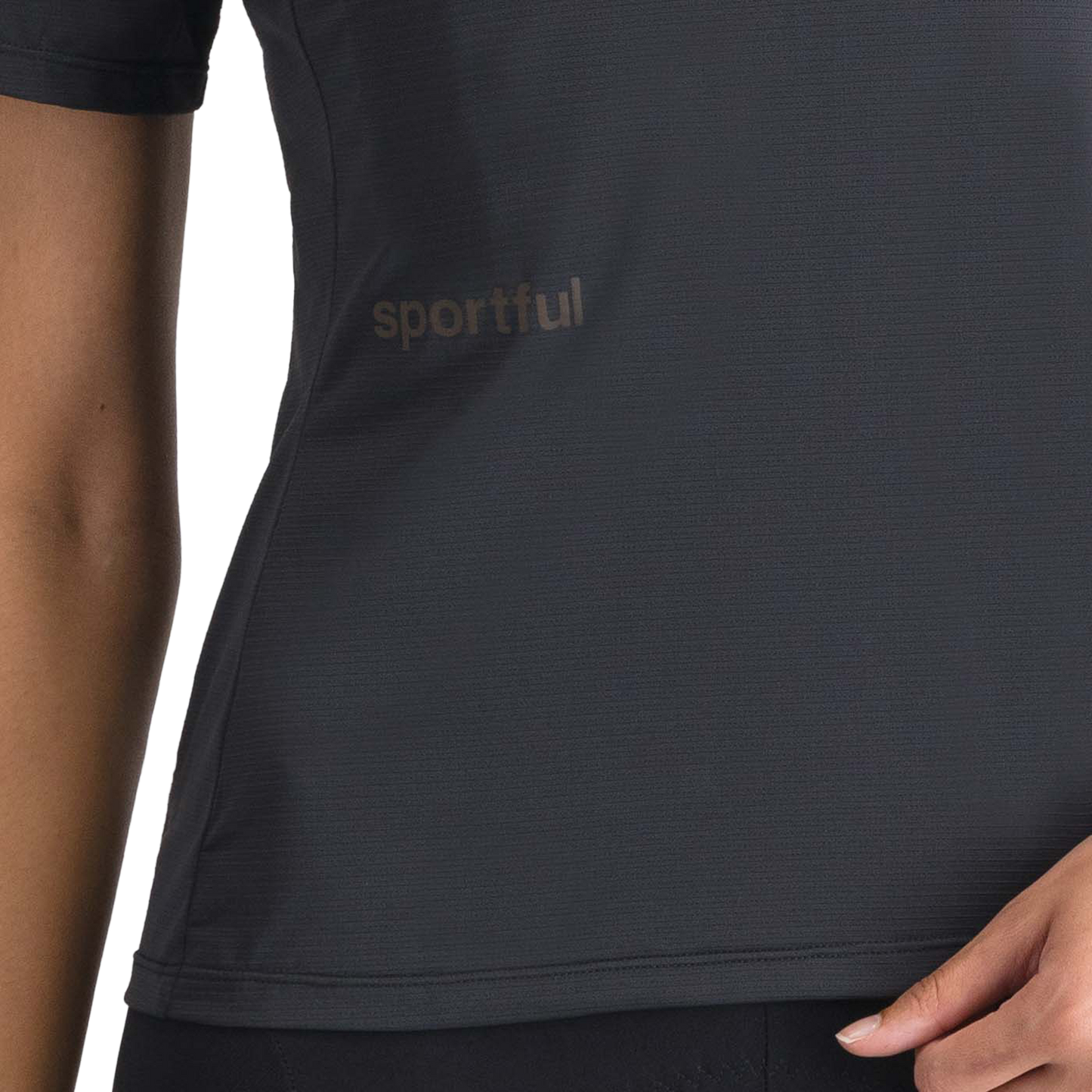 Dames SPORTFUL SUPERGIARA TEE Korte Mouw Jersey Zwart