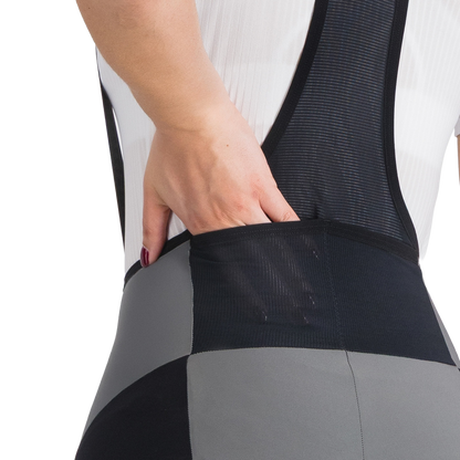 Korte Broek met Bretels SPORTFUL SUPERGIARA 2 Dames Grijs/Zwart