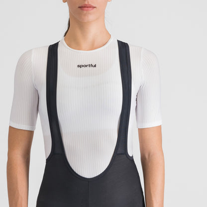 SPORTFUL PULSE dames zwarte lange fietsbroek met bretels