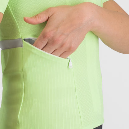 Trui SPORTFUL HYPEREPIC Korte Mouwen Dames Groen