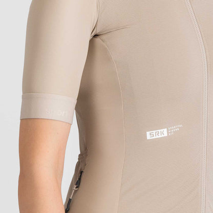 Wielershirt SPORTFUL SRK 2 Korte Mouwen Dames Beige