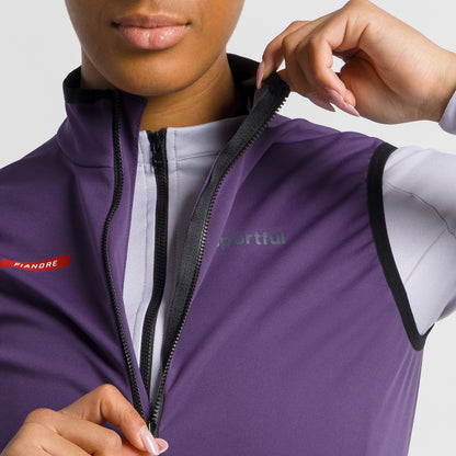 SPORTFUL FIANDRE 2 dames paars windvest