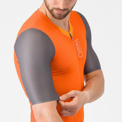 Combinaison CASTELLI SATURDAY MORNING Orange/Gris