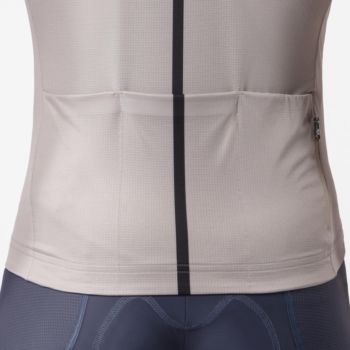 Maillot CASTELLI DRITTONE LOGO Manches Courtes Clay