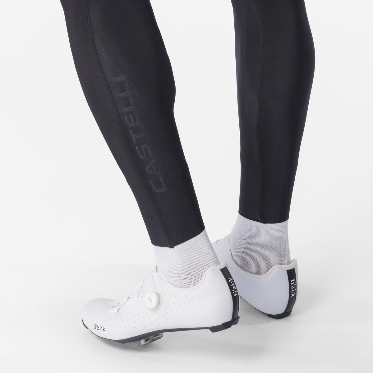 Lange Bretelsbroek CASTELLI ESPRESSO 2 Zwart