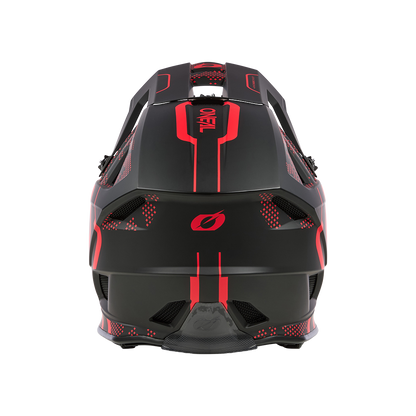 O'NEAL BLADE POLYACRYLITE STRIKE MTB-Helm Zwart/Rood