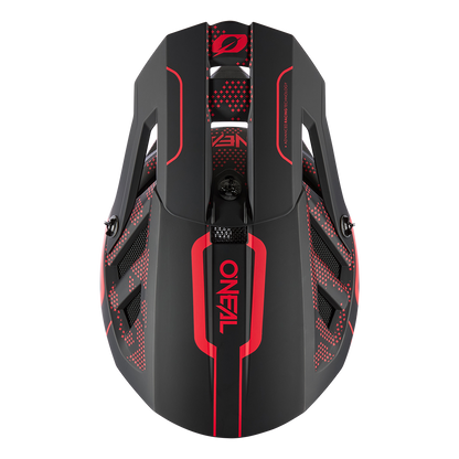 O'NEAL BLADE POLYACRYLITE STRIKE MTB-Helm Zwart/Rood