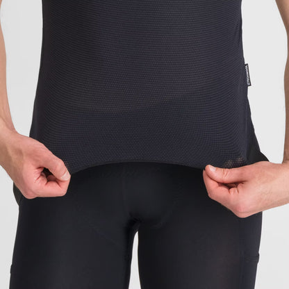 SPORTFUL MERINO ondershirt met korte mouwen zwart
