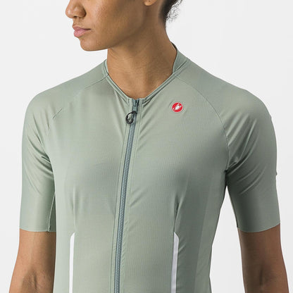 CASTELLI ENDURANCE W Damesshirt Korte Mouwen Groen