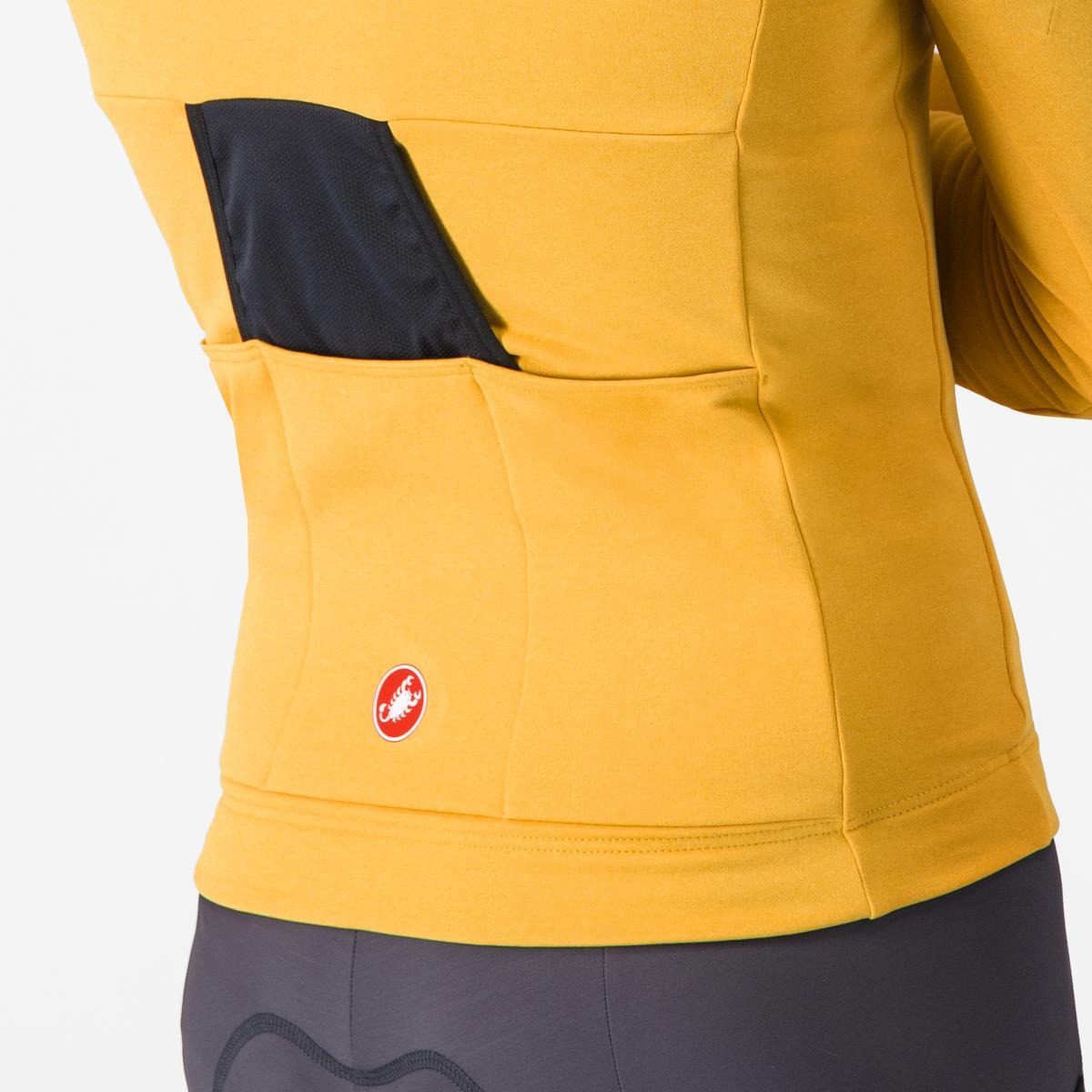CASTELLI UNLIMITED TRAIL 2 Lange Mouw Trui Geel/Grijs