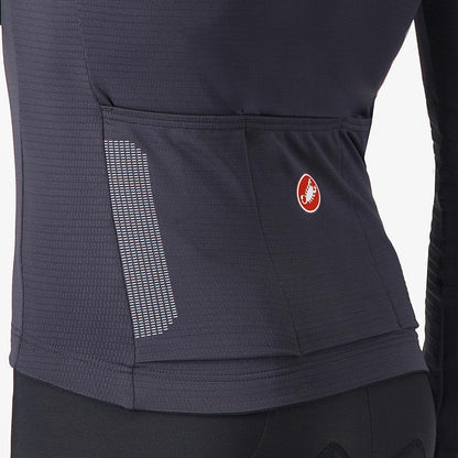 Maillot CASTELLI PURO 4 Manches Longues Dark Gray