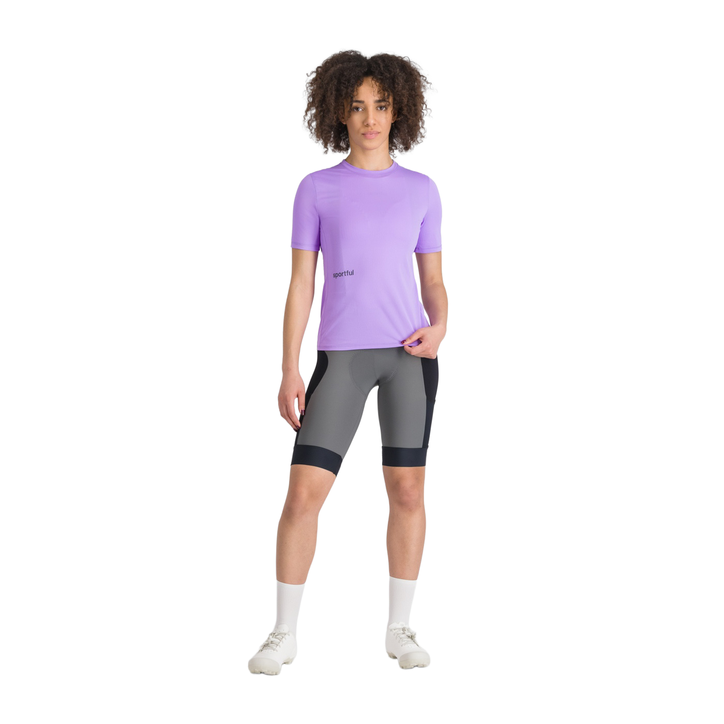 Dames SPORTFUL SUPERGIARA TEE Korte mouwen Jersey Paars
