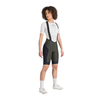 Korte Bretelles Broek SPORTFUL SUPERGIARA 2 Dames Kaki/Zwart