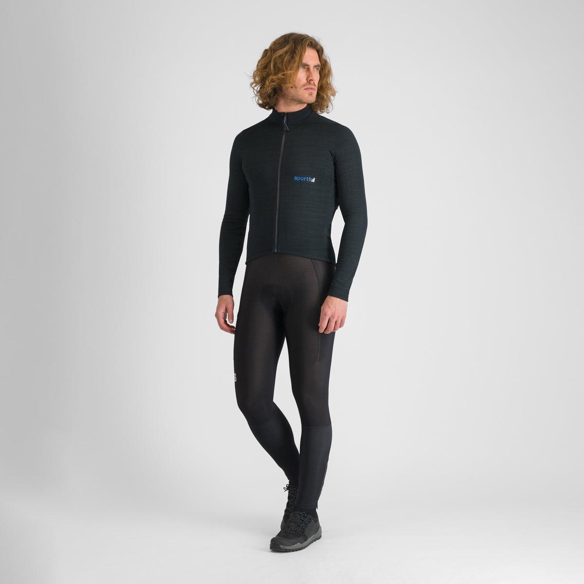 Maillot SPORTFUL SUPERGIARA WOOL Manches Longues Noir
