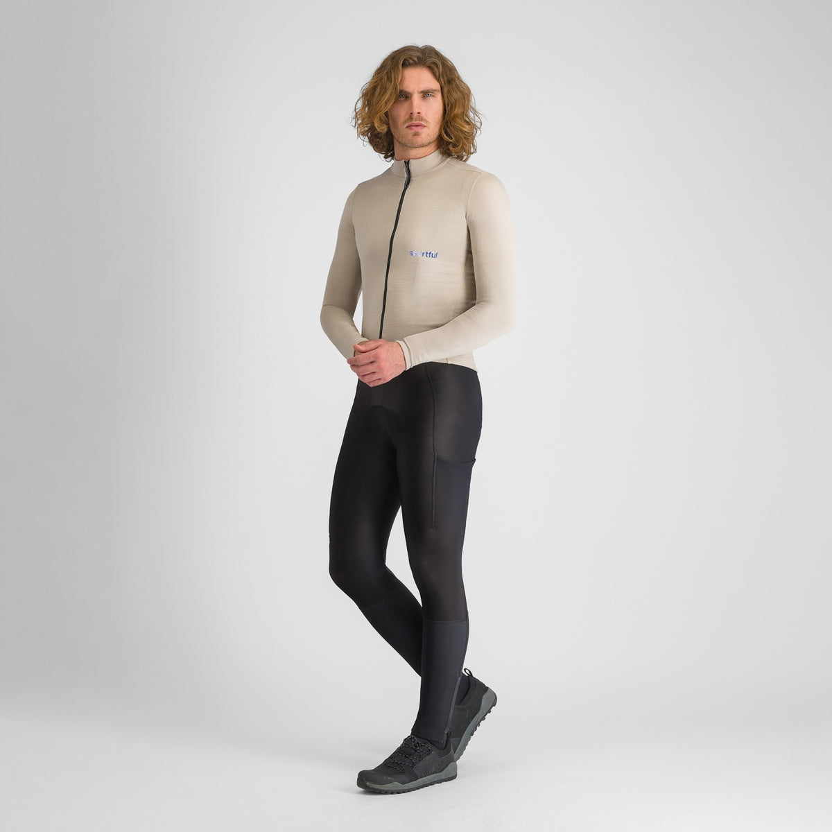Maillot SPORTFUL SUPERGIARA WOOL Manches Longues Beige