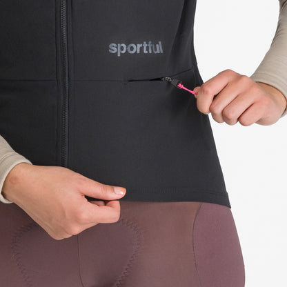 Mouwloos Vest SPORTFUL SUPERGIARA 2 Dames Zwart