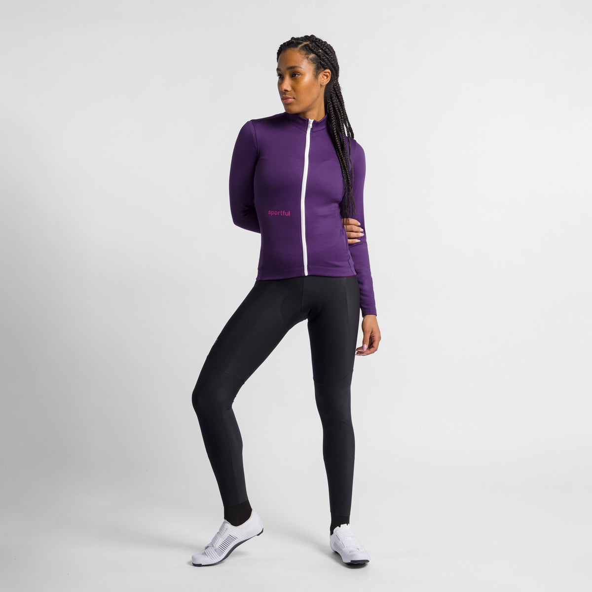 Maillot SPORTFUL CLASSIC Femme Manches Longues Violet