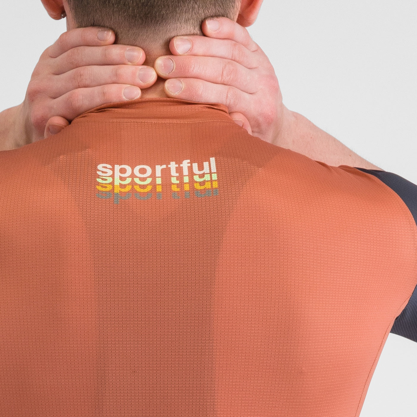 SPORTFUL SUPERGIARA 2 LOGO Korte Mouw Trui Oranje