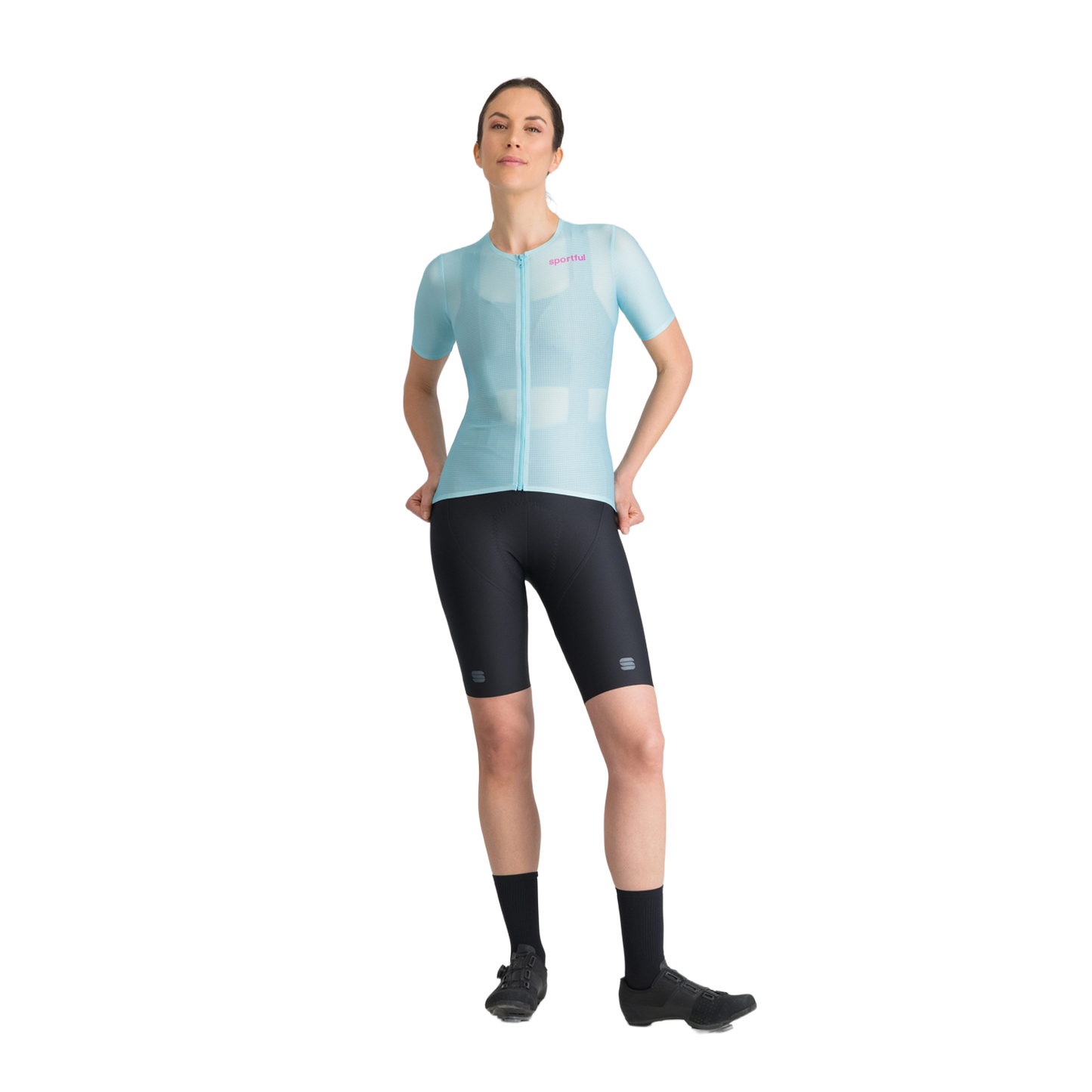 Dames SPORTFUL LIGHT 2 Korte Mouw Jersey Turquoise