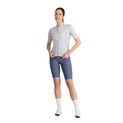 Wielrenshirt SPORTFUL STARLIGHT 2 Korte Mouwen Dames Grijs