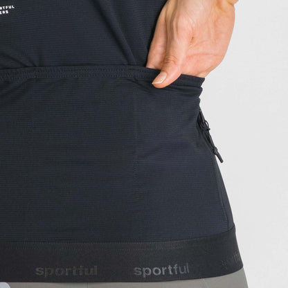 Trui SPORTFUL SRK 2 Korte Mouwen Dames Zwart