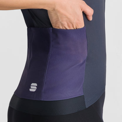 Trui SPORTFUL SUPERGIARA 2 LOGO Korte Mouwen Dames Marine
