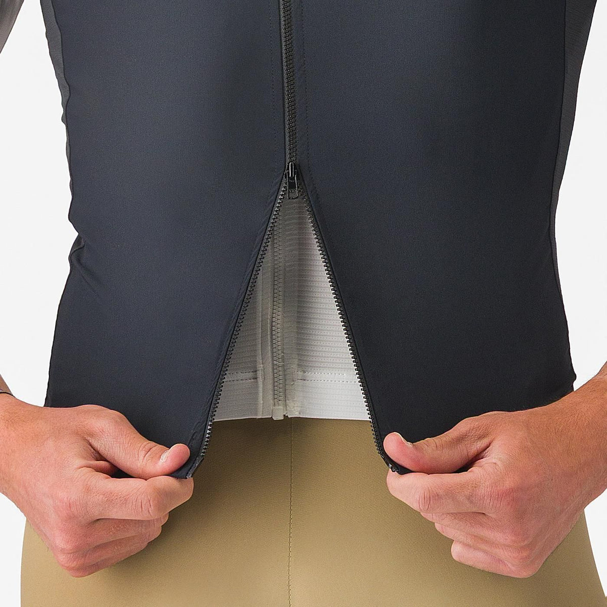 Mouwloos Vest CASTELLI ESPRESSO 2 Zwart