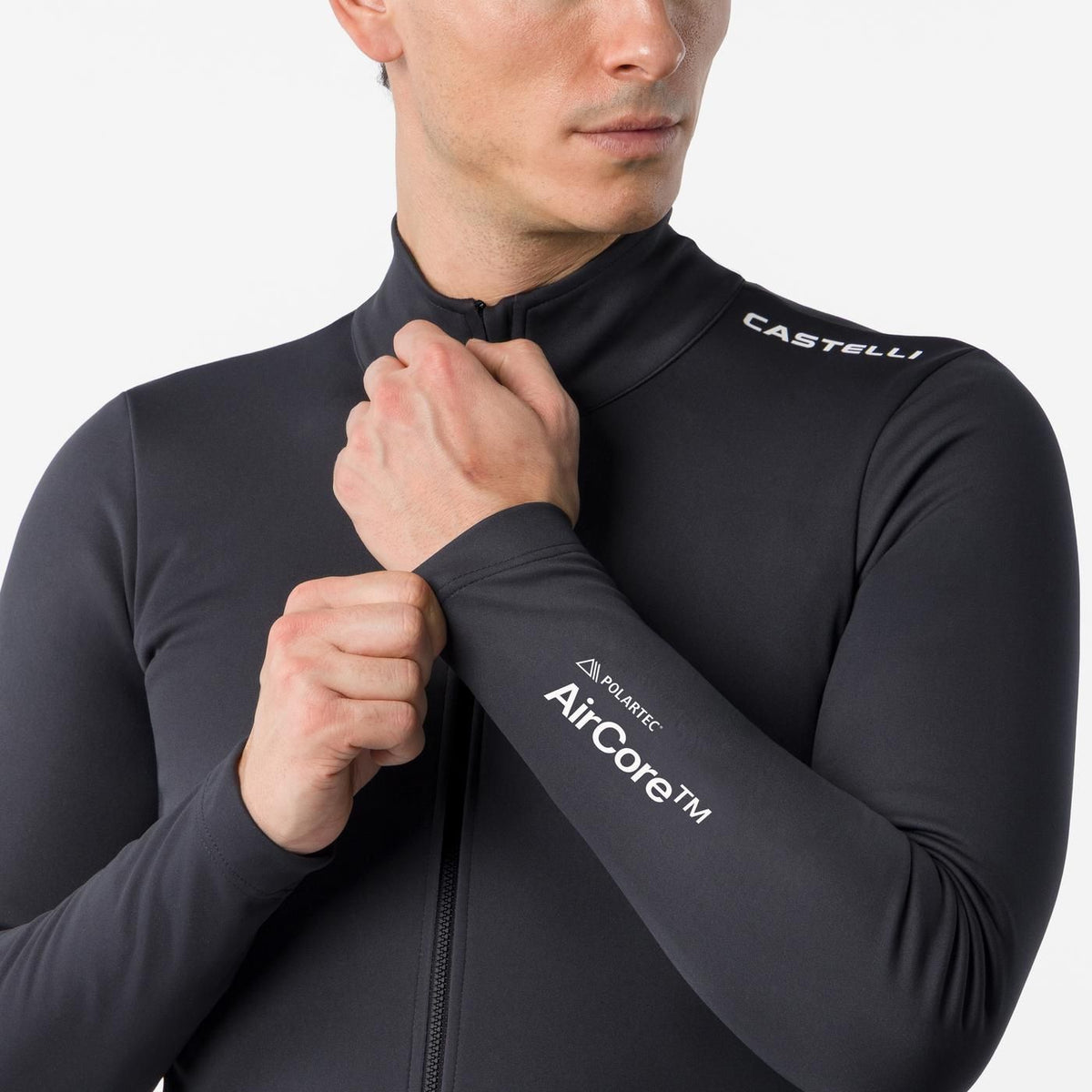 Jacket CASTELLI ESPRESSO 2 Zwart