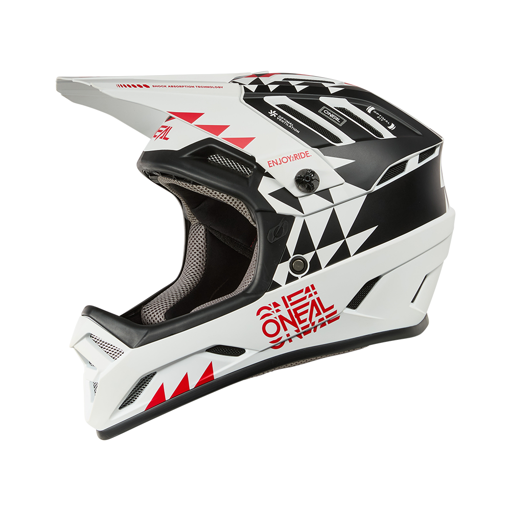 Casque VTT O'NEAL BACKFLIP KNOX Blanc/Noir