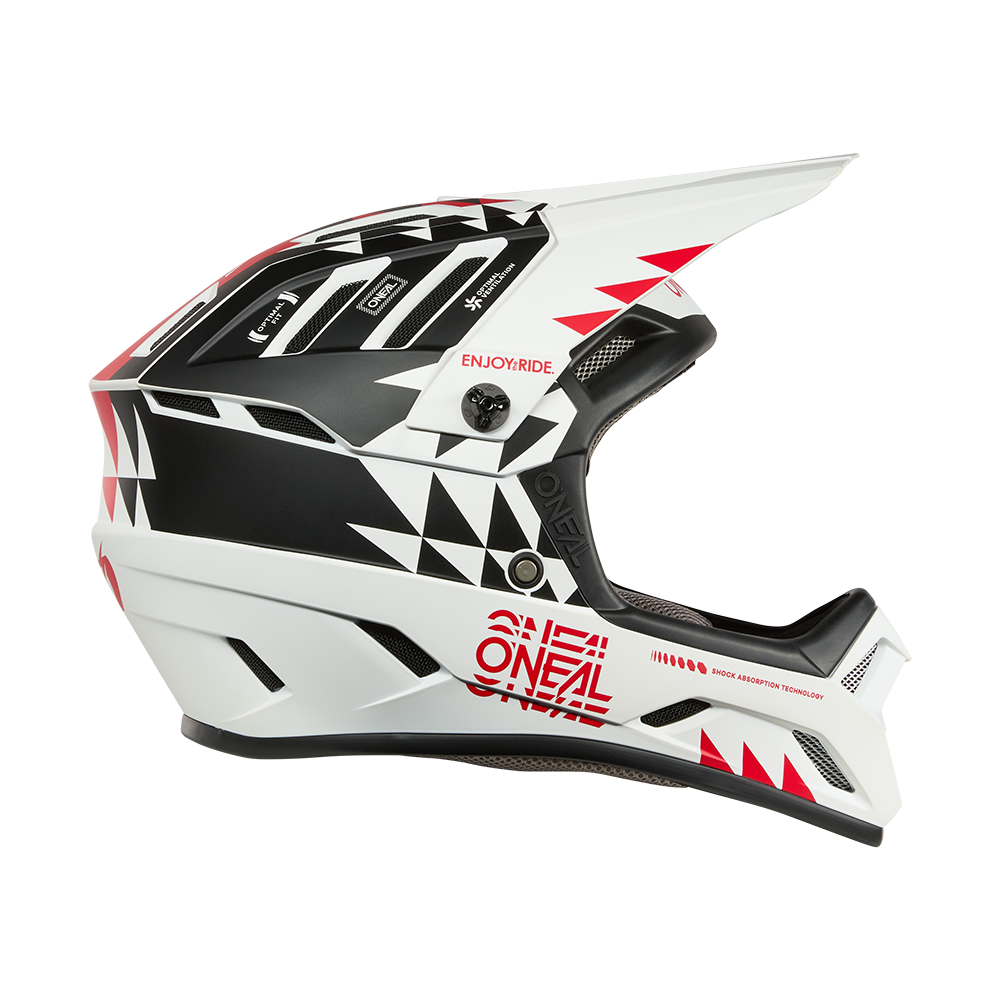 Casque VTT O'NEAL BACKFLIP KNOX Blanc/Noir