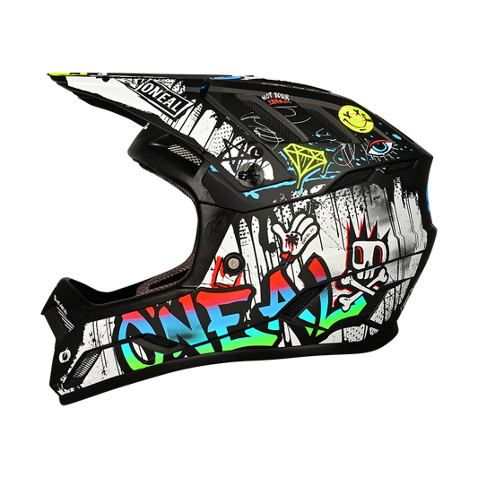 Casque VTT O'NEAL BACKFLIP RANCID Noir/Blanc