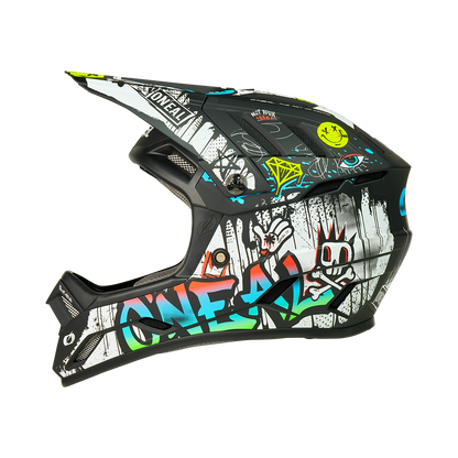 Casque VTT O'NEAL BACKFLIP RANCID Noir/Blanc