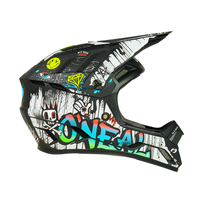 Casque VTT O'NEAL BACKFLIP RANCID Noir/Blanc