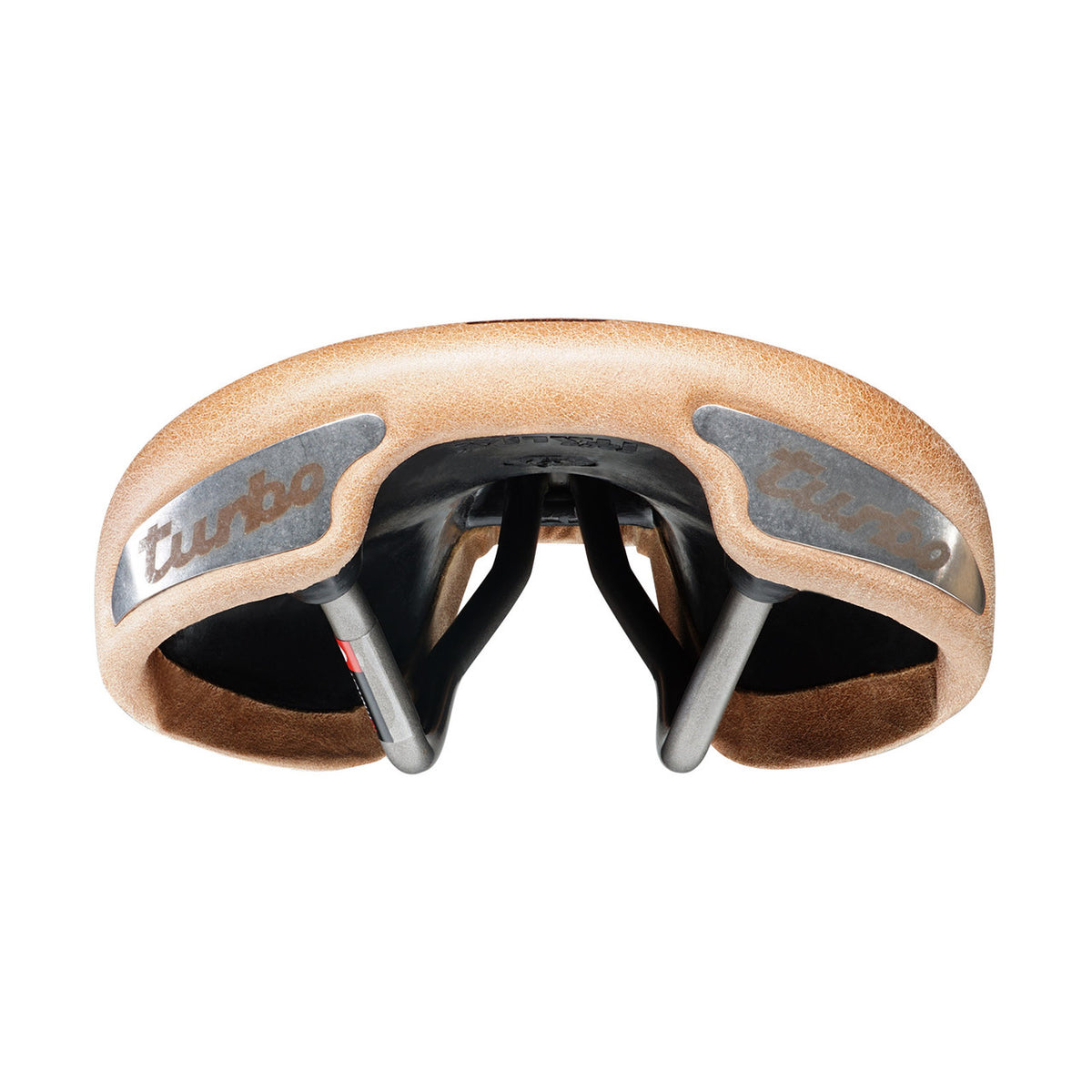 Zadel SELLE ITALIA TURBO RACER L1 146 mm Stalen Rails Bruin