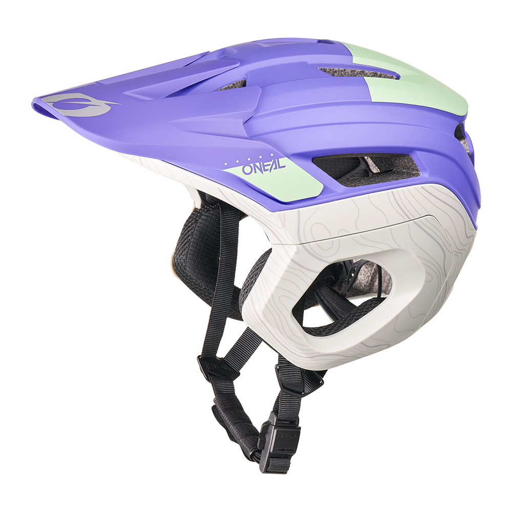 O'NEAL TRAPPER EVO TOPO MTB Helm Paars