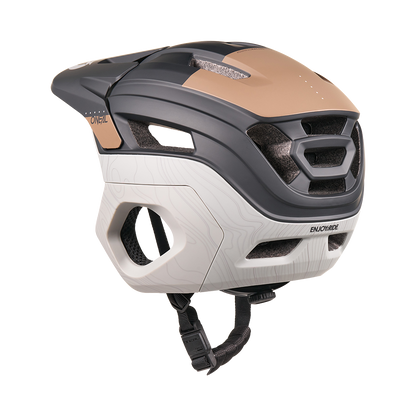 Casque VTT O'NEAL TRAPPER EVO SOLID Noir/Marron/Gris