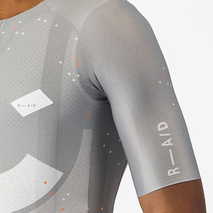 Shirt CASTELLI R-A/D Korte Mouwen Multicolor Grijs